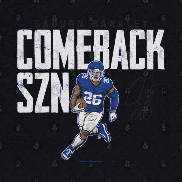 Saquon Barkley Comeback SZN by Chunta_Design